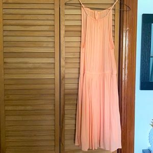 Mini Peach Spring/Summer Dress